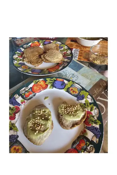 Nova's Chia Sunrise Cakes